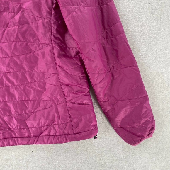 REI Quilted Puffer Jacket Womens SMALL Purple Lightweight Coat Pockets - Picture 9 of 13